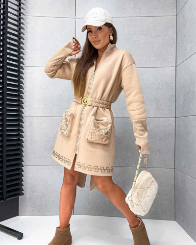 Dámské mini šaty značky Royalfashion ve stylu blůzy