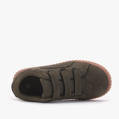 Темно-зелені дитячі кеди Jey