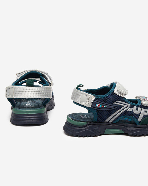 Дитячі босоніжки Doniso темно-зелені - Туфлі