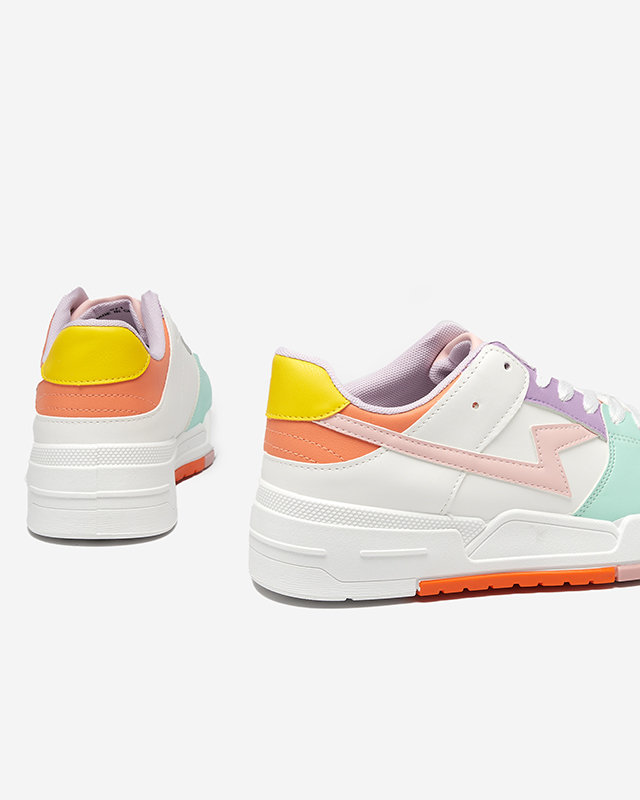 Zelenobílé dámské sportovní boty Tremsi tenisky - Obuv