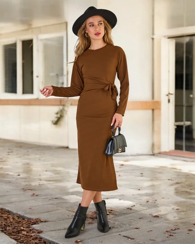 Royalfashion Dámské midi šaty