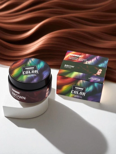 Aurelia Formbo Brown Hair Clay – stylizující hlína na vlasy v teplém odstínu