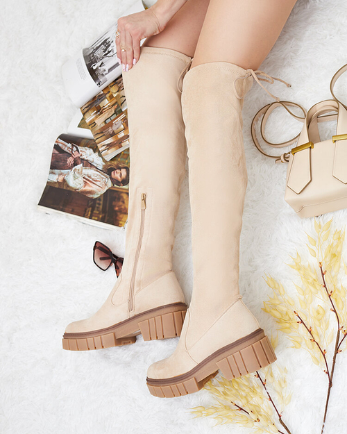 Royalfashion Жіночі чоботи вище коліна Staroll