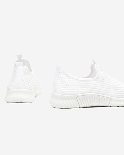 Bílé dámské slip-on tenisky Banila - Obuv