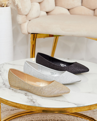 Жіночі балетки Royalfashion Samelvi Glitter