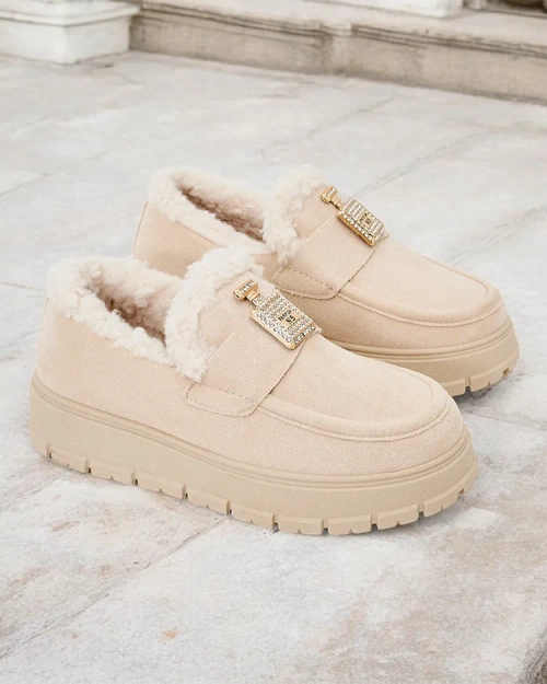 Royalfashion Жіночі утеплені мокасини Viserr