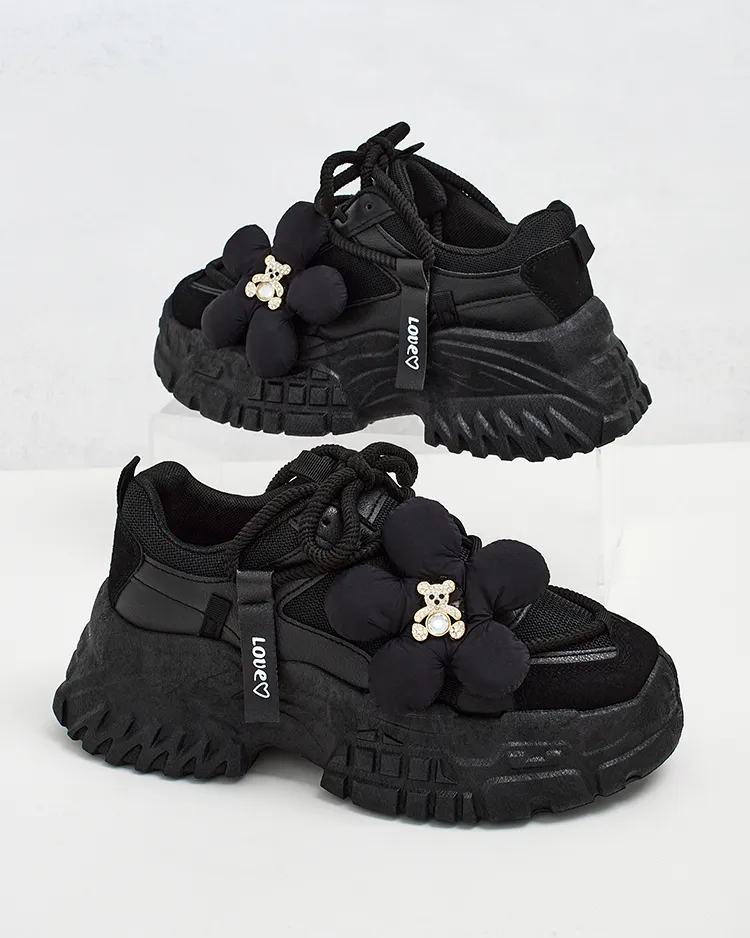 Royalfashion Dámské tenisky na platformě Bereya