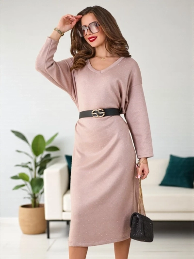 Royalfashion Dámské pletené šaty