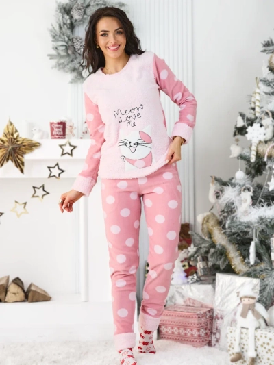 Royalfashion Dámské pyžamo s koťátkem