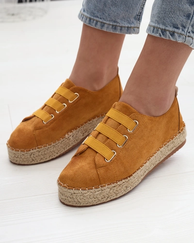 Гірчичні жіночі спортивні кеди Alener - Взуття