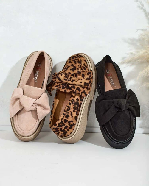 Royalfashion Жіночі напівчеревики з бантом Eriz