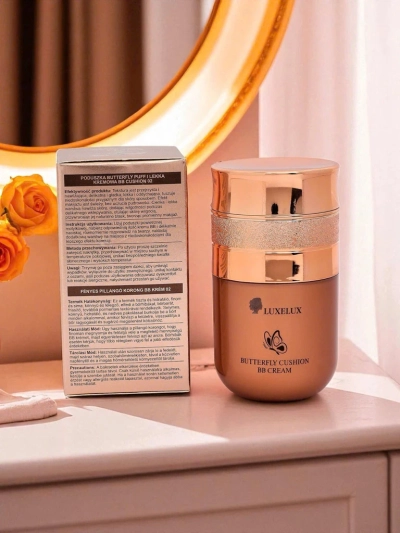 LUXELUX Perseida Butterfly Cushion BB Cream 30g – Krémový make-up ideální