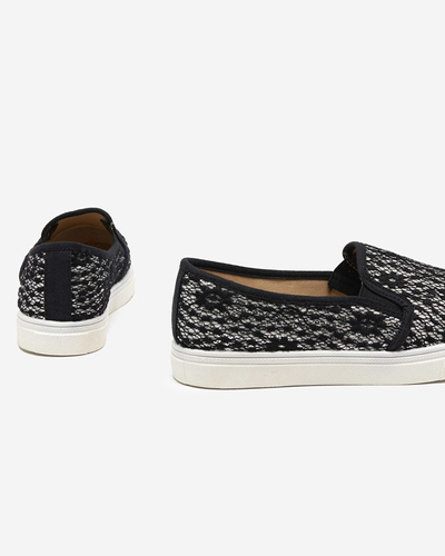 Černé dámské nazouváky Bifana - Obuv