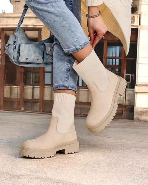 Жіночі напівчоботи Royalfashion Slip-On Dorino