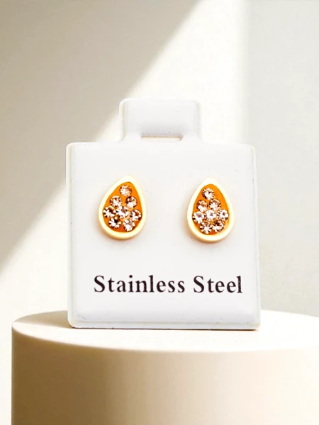 Royalfashion Dámské náušnice ve tvaru slzy