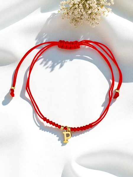 Dámský náramek s písmenem P Petit Charm
