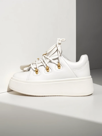 Royalfashion Dámské sneakers s dekorativním jazykem Domatories