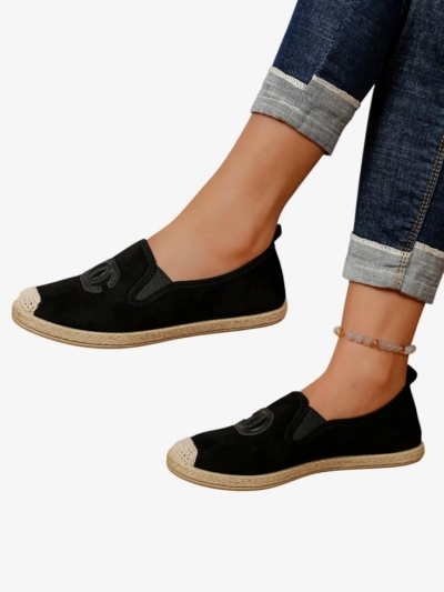 Royalfashion Dámské eko-suede espadrilky Aroll