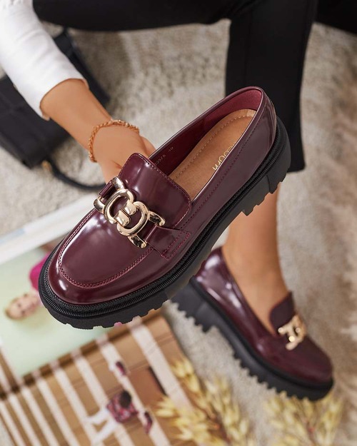 Royalfashion Жіночі лаковані мокасини Bevevra