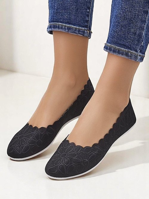 Жіночі квіткові балетки Royalfashion Magerro