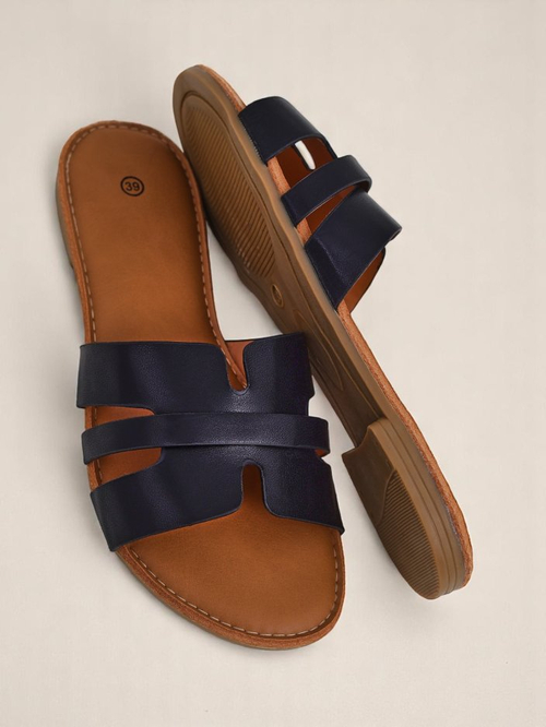 Royalfashion Жіночі шльопанці на плоскій підошві Livia Soft