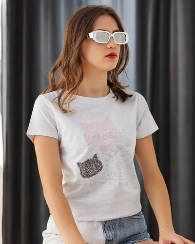 Royalfashion Dámská bavlněná blůza