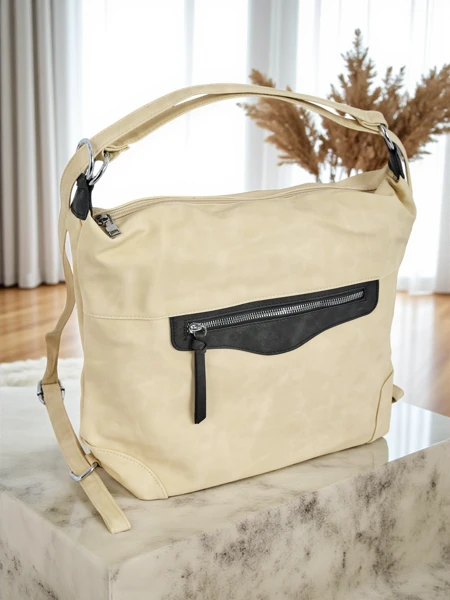 Royalfashion Velká dámská kabelka eko kůže shopper Elara Monroe