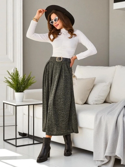 Royalfashion Dámská midi sukně