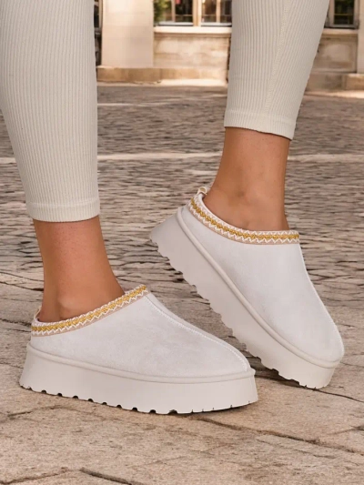 Royalfashion Krátké boty ve stylu dámských zimních bot Flufi