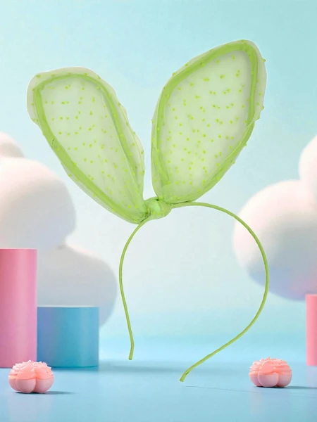 Royalfashion Dětská čelenka do vlasů s králičíma ušima