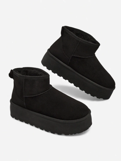 Ботильйони Жіночі Luna Чорні Шкіряні Елегантні на Осінь