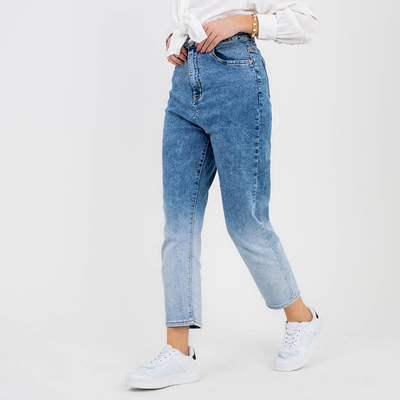 Dámské džínové boyfriend jeans - Oblečení