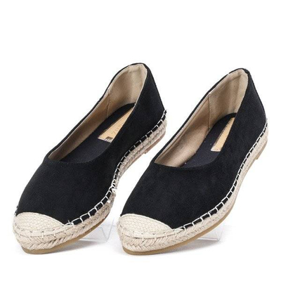 OUTLET Černé espadrilky Mellow - Boty