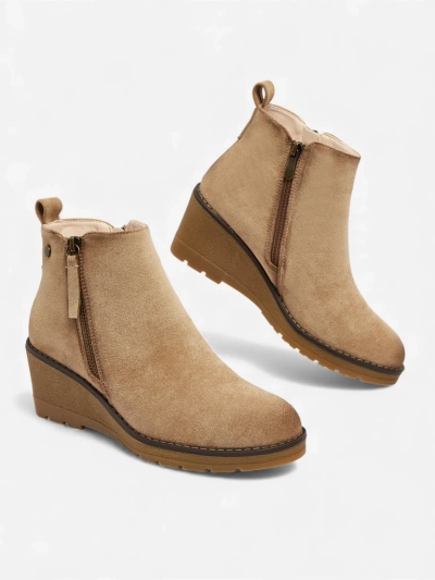 Dámské kotníkové boty na klínku Zarrico