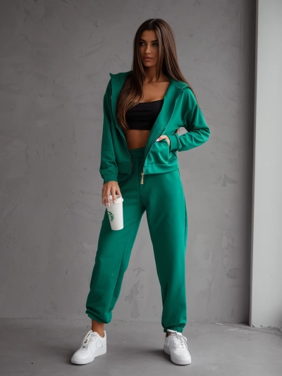 Royalfashion Dámský bavlněný teplákový set