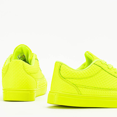 Neonově zelené dámské sportovní boty Najso - Obuv