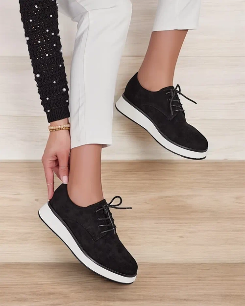 Жіночі напівчеревики Royalfashion Gori на шнурівці