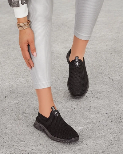 Černé dámské slip-on tenisky Palomena - Footwear