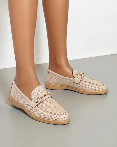 Royalfashion Жіночі мокасини з вирізами Сезони