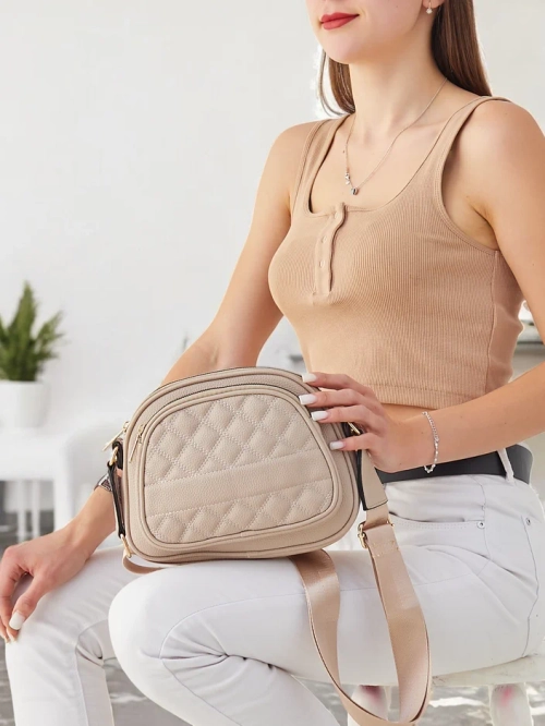Royalfashion Oval маленька жіноча сумка з еко-шкіри
