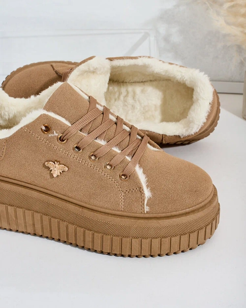 Royalfashion Утеплені жіночі кросівки з хутром Noxu