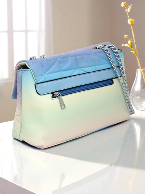 Royalfashion Жіноча маленька сумка зі штучної шкіри з омбре ефектом Sophie Rose