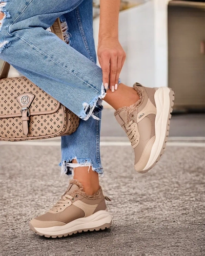 Royalfashion Жіночі утеплені кросівки Zoru