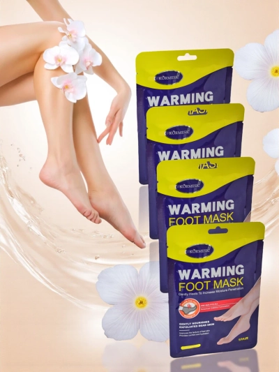 Aurelia Warming Foot Mask Kormesic s Centella a Camellia – regenerační maska