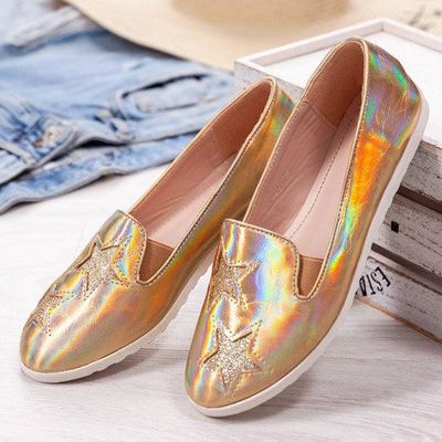 ВИХІД Золотий ковзанок із зірками Джові - Взуття