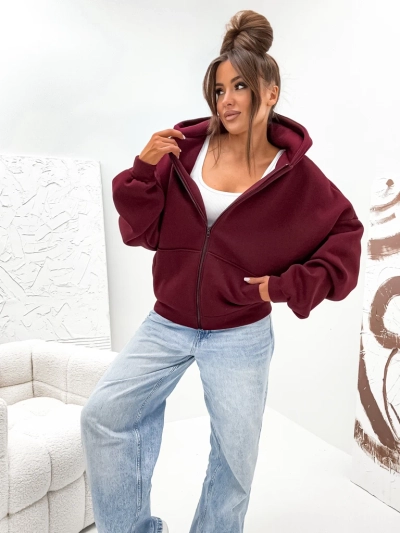 Royalfashion Жіноча бавовняна утеплена худі butterfly