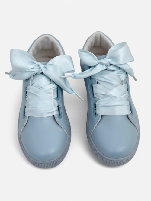 Жіночі кросівки Royalfashion з еко-шкіри з декоративними шнурками Etti