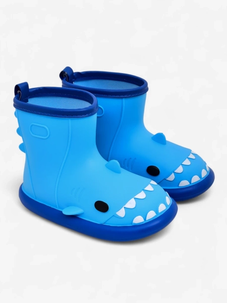 Royalfashion Дитячі гумові чоботи Акулка