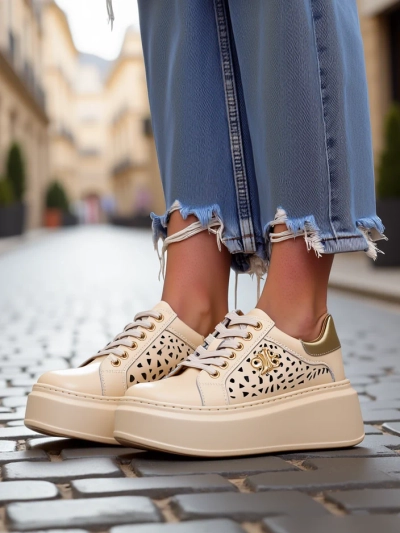 Royalfashion Жіночі спортивні кросівки з перфорацією Jovixi