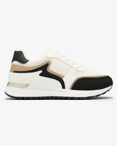 OUTLET Royalfashion Чорно-білі жіночі спортивні кросівки Vegris